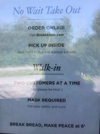 Bakery-excellent bread and baked goods.  We stocked up!