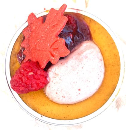 Pumpkin crème brûlée from Amorettes in Disney Springs 