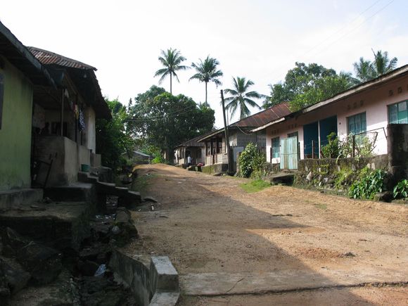 My walk to the office in Bo.