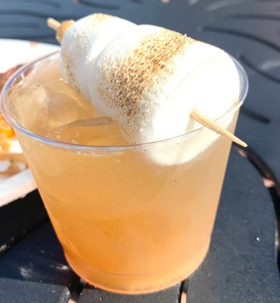 I never had marshmallows too my margarita 