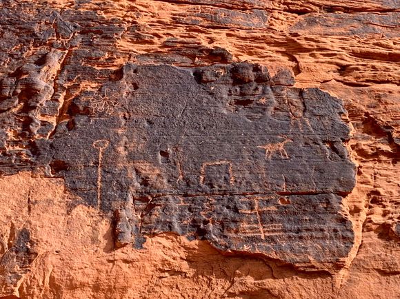 These petroglyphs are 4000 years old!