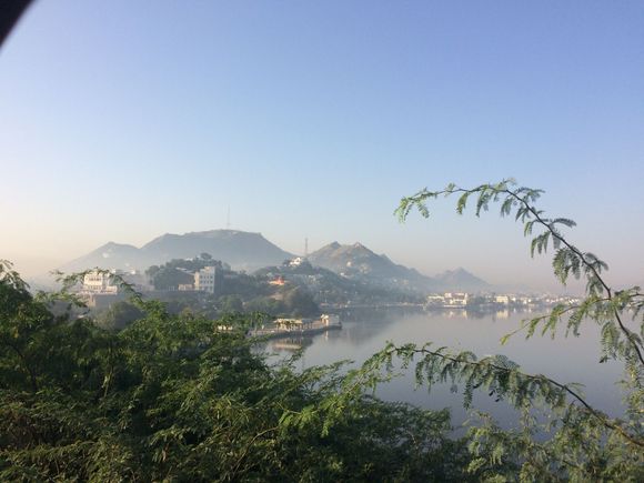 Ajmer from the Circuit House.
