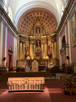 The beautiful La Catedral Basílica Metropolitana
