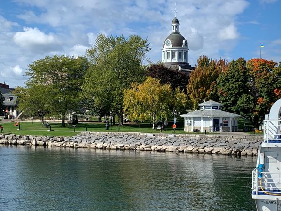 City Hall from boat
