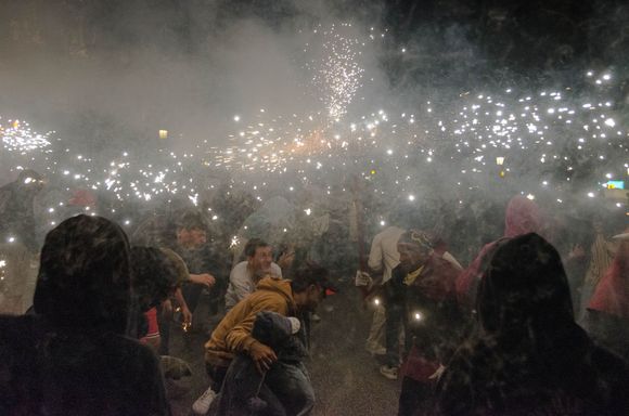 Revelers, both local and foreign.