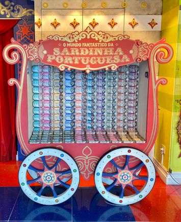 The Portuguese really get excited about sardines!