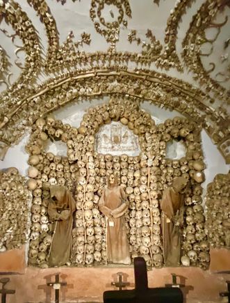 Some old bones in the Capuchin Crypt