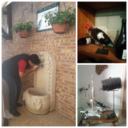 A unique shaped bottle is their prized possession