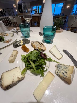 How can I forget the cheese course.