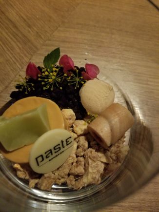 dessert at Paste