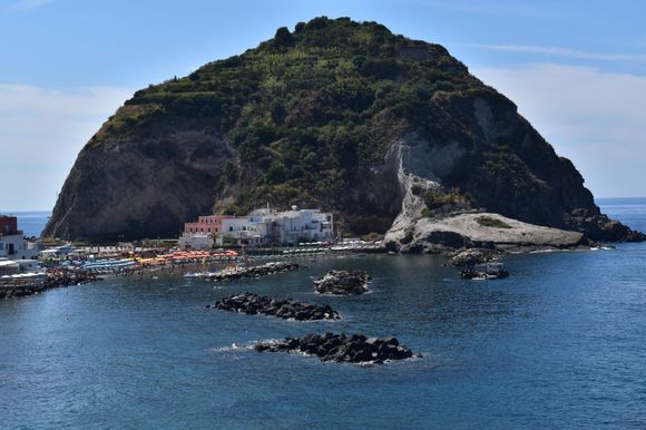 View as we walked from the bus stop to our destination.