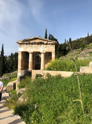 Athenian Treasury Delphi
