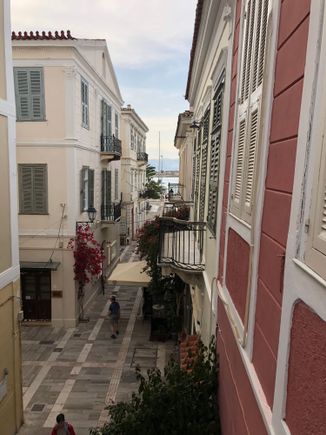 View from Omorfi Poli