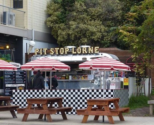 Lorne foreshore