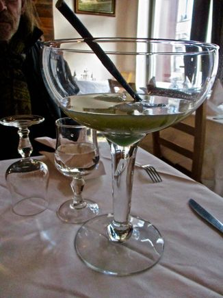 The free guava cocktail at Le Palace