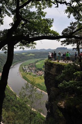 Bastei view, National Park Saxon Switzerland
