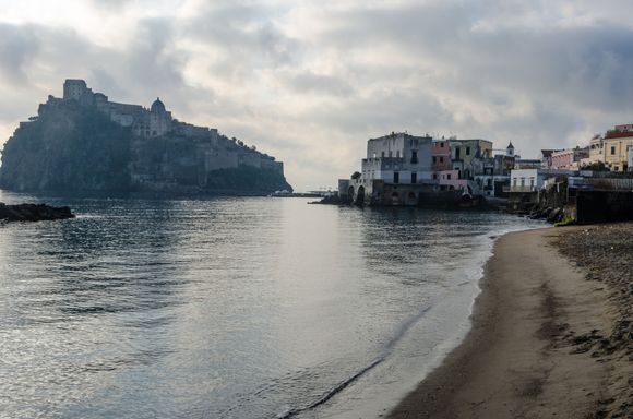 Pescatori beach would've been packed had this been high season.