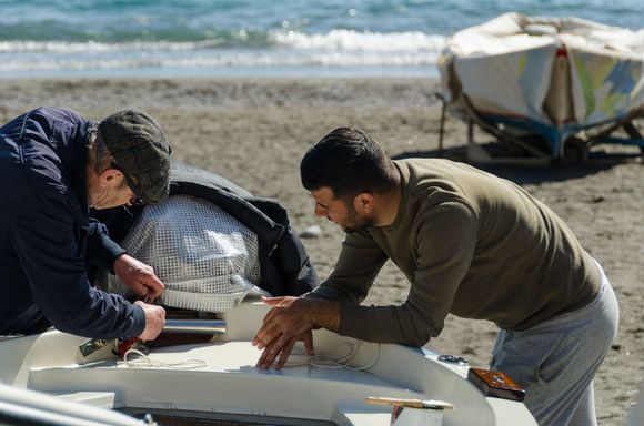 Some veterans assisted the young Turks.