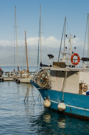  The golden hour in Cetara.