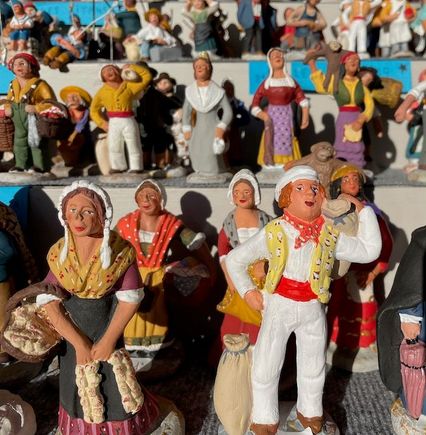 Santons with more paint