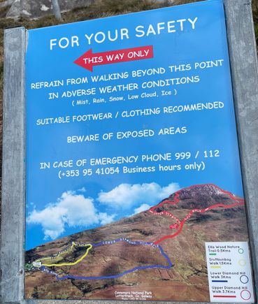 We hiked up to a little beyond the ‘you are here’ and turned back. Scenery were just as beautiful.
