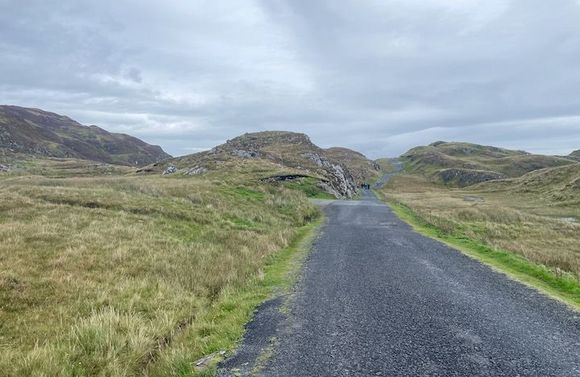 It's a 30-minute or so walk from the Sliabh Liag parking lot to the viewing areas