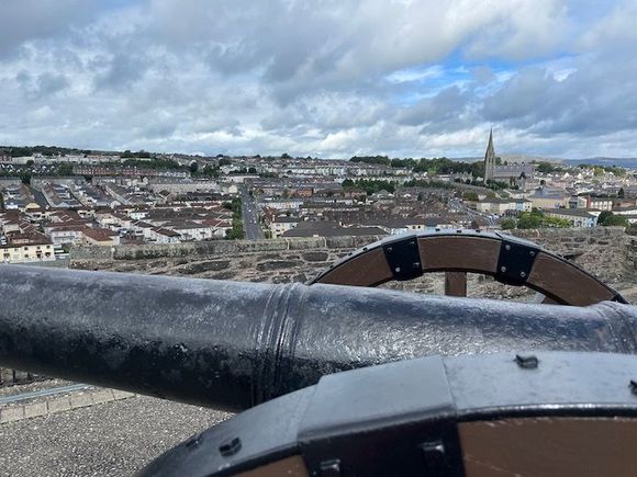 Derry from the wall