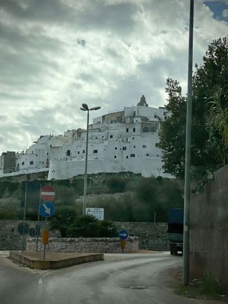 Approaching Ostuni