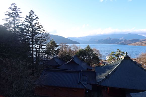 View from Chuzen-ji (the temple)