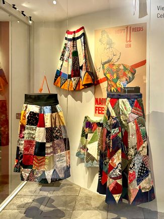 Patriotic National Liberation skirts celebrating Dutch Liberation Day in 1945.