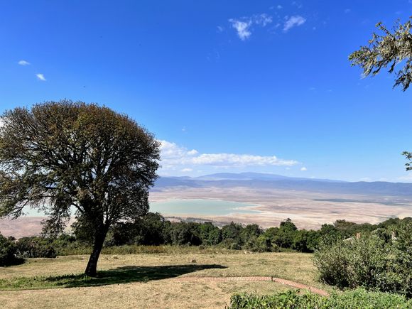 View from Ngorongoro Crater Lodge