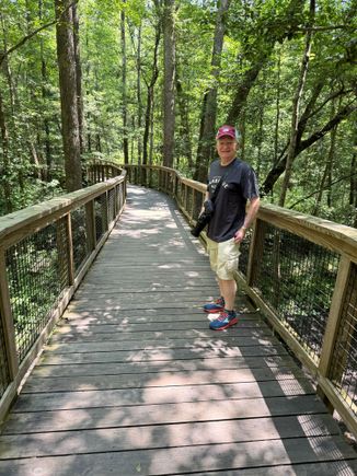 With temperatures in the low 90s and high humidity, we did not spend a lot of time here. But it is definitely the least impressive national park I have been to. Basically.