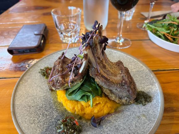 Unfortunately, Ed was disappointed in his lamb.