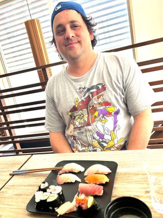 We are now sushi chefs