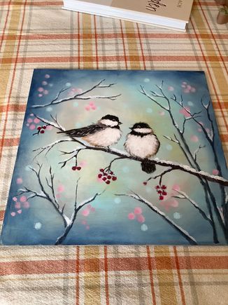 Learned technique for making fluffy feathers, 