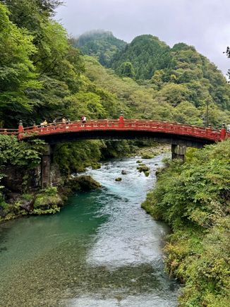The famous Nikko bridge.