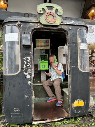 Back in Nikko now. Trying in vain to get the operator to connect me with Percy so I can ask him for some advice on Yury! 