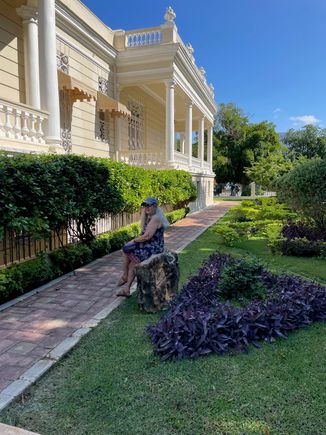 Side shot with the missus