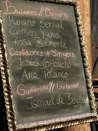 MUSEO DEL BAILE FLAMENCO in Sevilla...fantstic!!
The 29 euro ticket  includes entrance to the flamenco museum, which I will visit on another day. Entrance to the show alone coasts a few euro less.