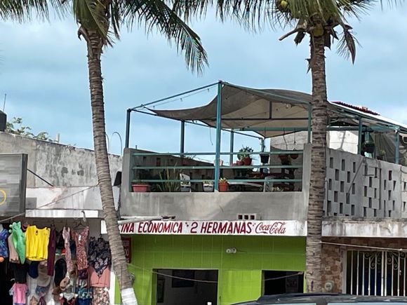 Dos hermanas, and I think we met both hermanas!  Good inexpensive breakfast