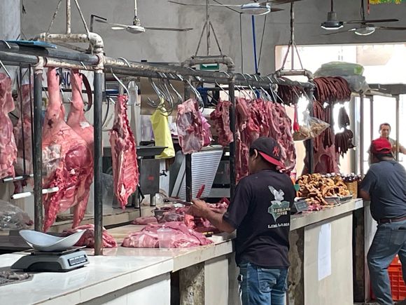 Look at that meat and it was super clean.