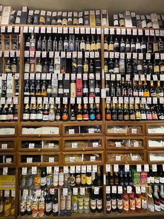 We then moved a few doors down to A Favorita do Bolhão, a traditional grocery store that opened in 1934 and has been in the same family since – and probably has not changed much. Some of those bottles of port on the top rows may be about as old as the store. 
