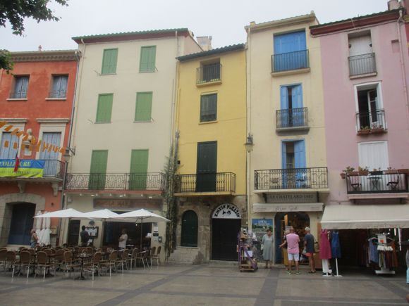 The pastel hues of Collioure