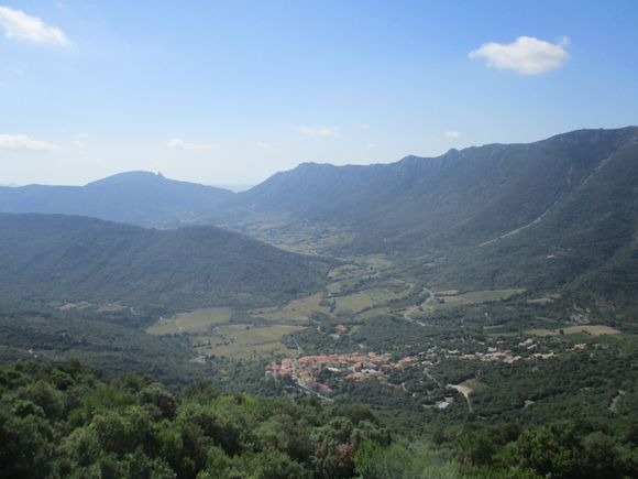 Views of valley from the grounds