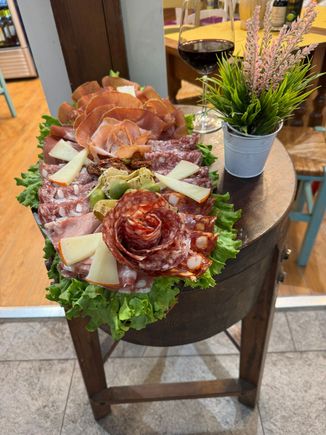 . . . and charcuterie platters