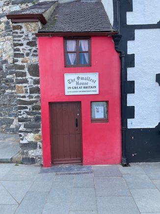 Smallest house in Britain.  No one around so I don't know the details.