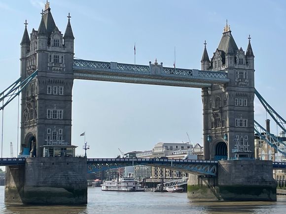 Tower Bridge.  Didn't get a chance to see it up close, will have to come back