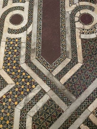 Floors inside San Cataldo
