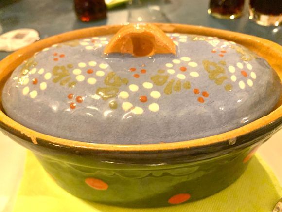 This is how my dinner was served 