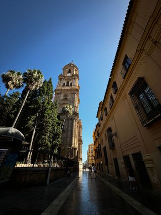 Cathedral tower, Malaga 